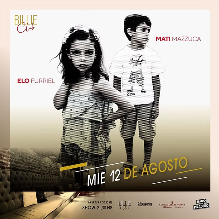 Elo Furriel y Mati Mazzuca